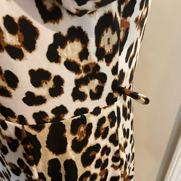 🤎 Leopard Print Maxi Dress - Picture 3 of 4